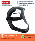 Protector facial criogénico GERF CRYO-FS para nitrógeno líquido
