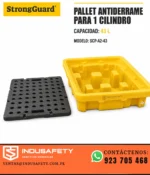Venta de pallet antiderrame para 1 cilindro de 43 L en Lima, Perú