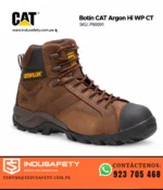 Botín CAT Argon Hi WP CT P90091 impermeable con punta composite