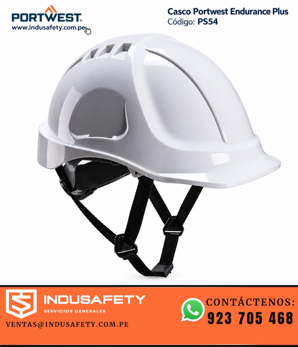 Casco Portwest PS54 Endurance Plus dieléctrico para trabajos eléctricos