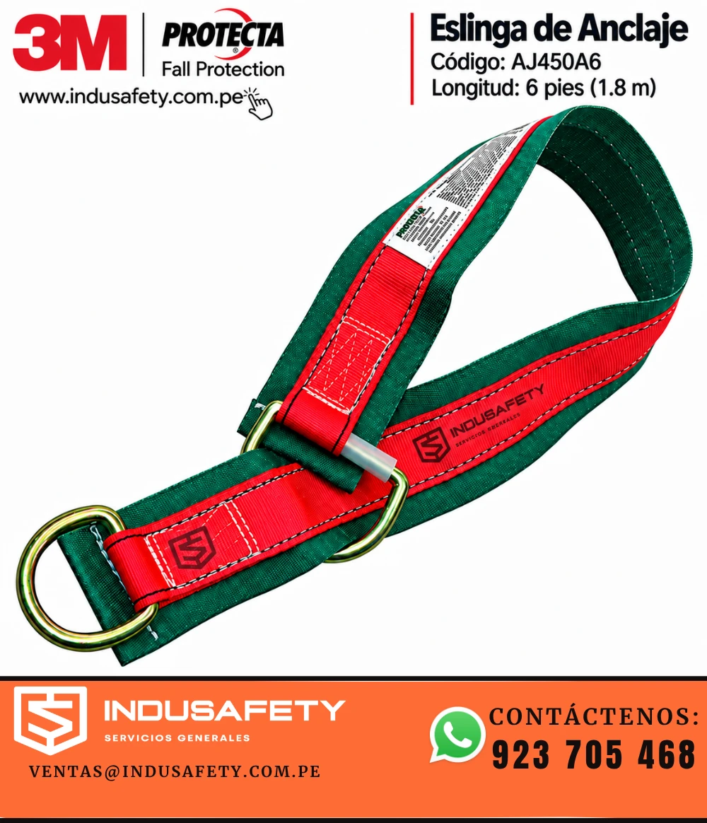 Eslinga de anclaje 3M Protecta AJ450A6 de 6 pies (1.8 m)
