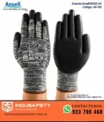 Guante 48-705 Ansell EDGE anticorte A3 con palma de poliuretano