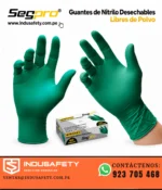 Guantes de nitrilo NITRITOUCH Segpro con caja de 100 unidades