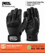 Guantes Petzl Cordex Plus K53 para asegurar y rapelar