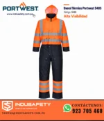 Overol térmico Portwest S485 de alta visibilidad e impermeable