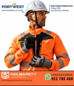 Venta de casco Portwest PS54 en Lima, Perú, usado por trabajador industrial