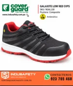 Zapatilla Coverguard Galaxite 9GAL130 Low Red S1PS con puntera composite y protección ESD